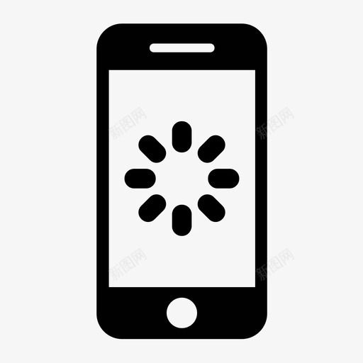 加载轮等待时间图标svg_新图网 https://ixintu.com 下载 加载轮 慢 播放 时间 滞后 移动 移动收集1 等待