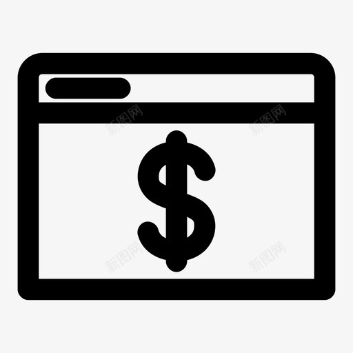 美元银行网上支付网上赚钱图标svg_新图网 https://ixintu.com 信息 占星术 图形 浏览器支付 点击 简历 网上业务 网上支付 网上赚钱 网上银行 美元银行 著名图标加粗