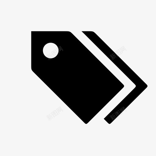 标签堆叠滑动图标svg_新图网 https://ixintu.com 价格 价格标签 商业 堆叠 标签 滑动 箭头 销售 降价 零售
