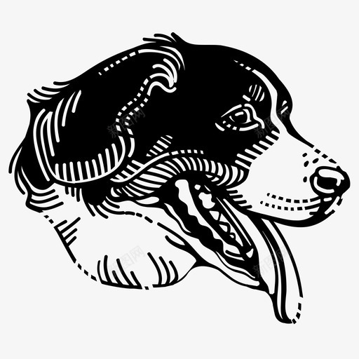 伯尔尼山地犬akc犬只图标svg_新图网 https://ixintu.com akc akc犬种 伯尔尼山地犬 家庭宠物 工作组 幼犬 犬只 犬种 训练有素 赛特犬