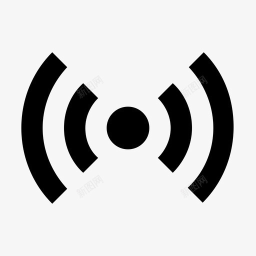 wifi区无线互联网无线保真度图标svg_新图网 https://ixintu.com maudlin wifi信号 wifi区 云数据技术材料设计图标 无线互联网 无线保真度 无线网络 服装 清洁 生成 编队