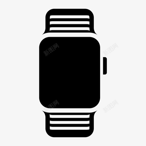 智能手表时间补充图标svg_新图网 https://ixintu.com 克隆 宽 技术 放大 时钟 时间 智能手表 粘液 苹果手表 补充