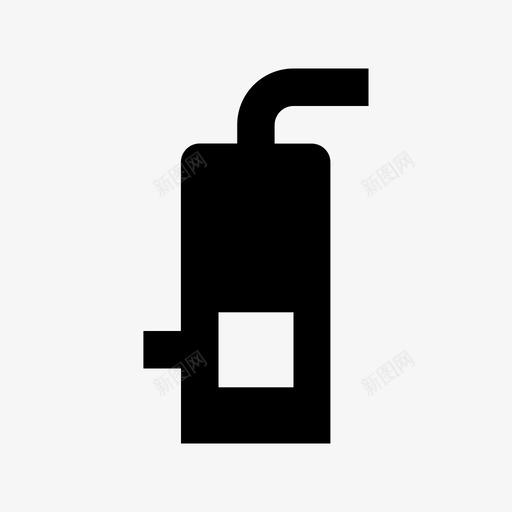 灭火器能源材料标图标svg_新图网 https://ixintu.com 灭火器 能源材料设计图标