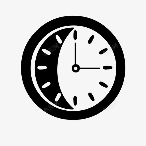 钟表馅饼办公设备图标svg_新图网 https://ixintu.com 办公室 办公设备 文件 时间 服装 杰作 精致 钟表 队形 馅饼