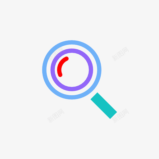 放大镜查找gui图标svg_新图网 https://ixintu.com gui 图像 手 搜索 放大 放大镜 查找
