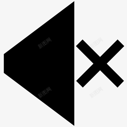 音量控制静音音频控制音量控制图标svg_新图网 https://ixintu.com 静音音频控制音量控制 音量控制