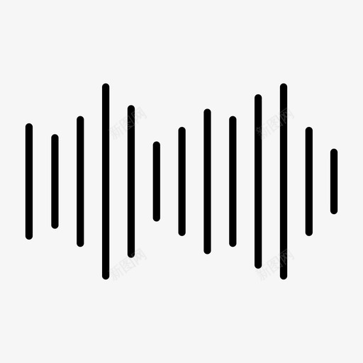 声波音效条速率图标svg_新图网 https://ixintu.com 响度 声波 收音机 波形 流行图标集薄 电话 速率 音乐剧 音乐播放器 音效条 音效调节图 频率