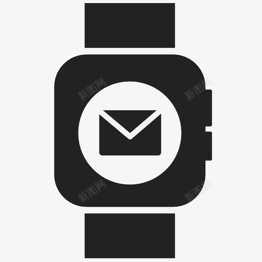 智能手表已售出无图标svg_新图网 https://ixintu.com 保留 可穿戴技术 小工具 已售出 收件箱 新消息 无 智能手表 电子邮件 粗体 黄金