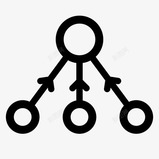 合并交叉或会合的路径在一个点上统一图标svg_新图网 https://ixintu.com 交叉或会合的路径 作为一个整体 合并 图表 在一个点上统一 活动或物质的整合 流程 结构 统一的集合