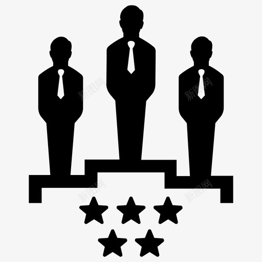 精英赢家训练有素图标svg_新图网 https://ixintu.com 专业 世界级 成就 最佳 竞赛 精英 认真 训练有素 赢家 领奖台