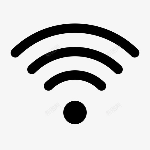 wifi系统软件图标svg_新图网 https://ixintu.com wifi 其他 可用性 接口 操作系统 标志 标记 添加 程序 系统 转发 软件