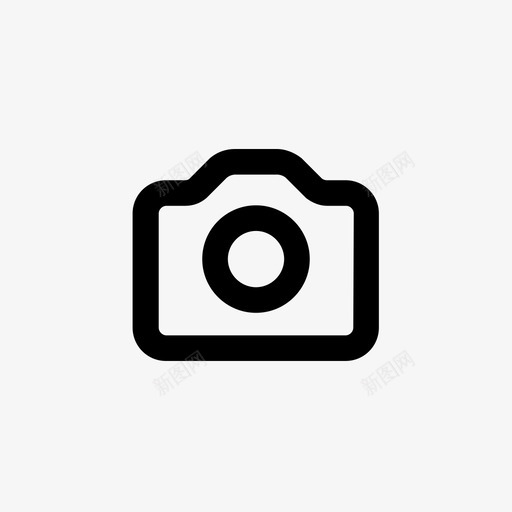 照相机捕捉胶卷图标svg_新图网 https://ixintu.com 图片 捕捉 摄影 照片 照相机 移动用户界面粗线 胶卷