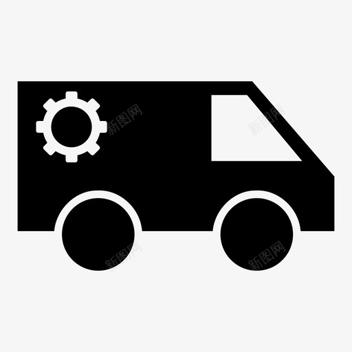 服务车车辆运输图标svg_新图网 https://ixintu.com 保留 修理汽车 否 已售 支持 服务车 汽车 粗体 维修工具 车辆 运输 黄金