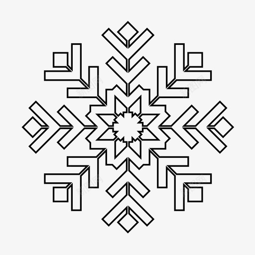 雪花已售出雪人图标svg_新图网 https://ixintu.com 不 保留 冬季 冻结 大胆 已售出 雪人 雪花 黄金