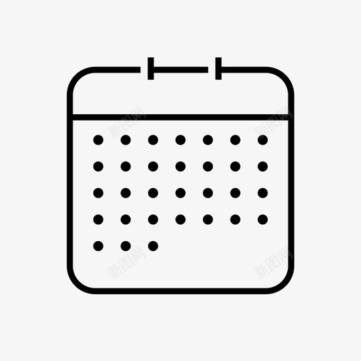 日历年日历开始图标svg_新图网 https://ixintu.com 十二生肖 图形 年日历 开始 弓箭手 日历 注释 点击 组织者 计划