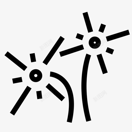 烟火香肠鞭炮图标svg_新图网 https://ixintu.com 敬礼 火 烟火 鞭炮 香肠