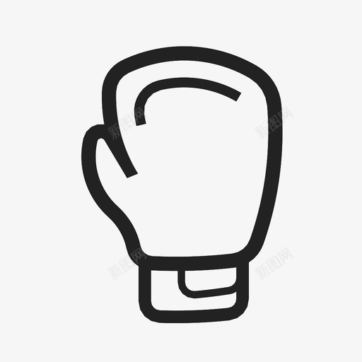 拳击手套标志拳击图标svg_新图网 https://ixintu.com ko 前进 加 忽略 战斗 拳击 拳击手套 指示 标志 比赛 运动