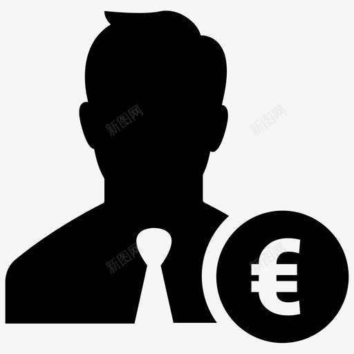 商人减损卖方图标svg_新图网 https://ixintu.com 减损 卖方 商人 工会 忽略 指示 推迟 欧元 金融
