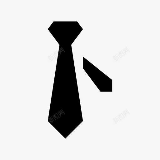 领带已售官方图标svg_新图网 https://ixintu.com hold 制服 否 官方 已售 服装材料设计图标 正式 粗体 金色 领带