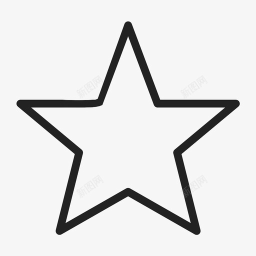 星型签名打开图标svg_新图网 https://ixintu.com 书签 分析 单击 开始 打开 收藏 星号 星型 签名