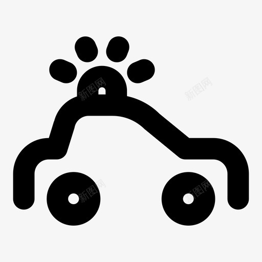 警车警长警官图标svg_新图网 https://ixintu.com 帮助 汽车 法律 犯罪 警官 警车 警长 车辆 运输提纲加粗