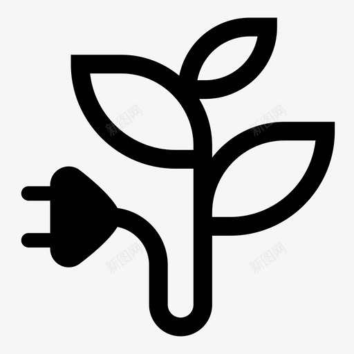 天然能源自然能源生物能源图标svg_新图网 https://ixintu.com 可补充 地球动力 天然能源 无碳 植物 生态 生物能源 能源和电力 自然动力 自然能源 连续能源