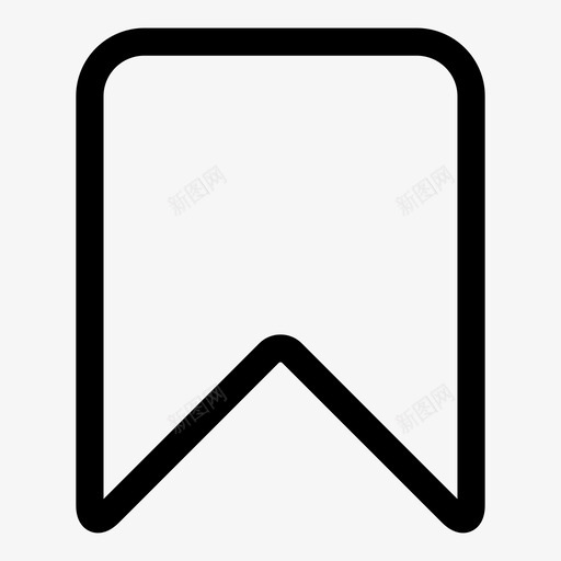 书签色带材质图标svg_新图网 https://ixintu.com 书签 大纲ui 奖项 展示件 徽章 指示器 文章 材质 标签 标记 色带 项目