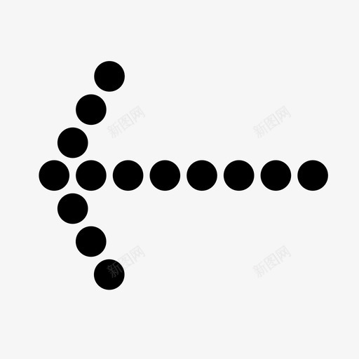 左上一个左舷图标svg_新图网 https://ixintu.com 上一个 南 后 左 左舷 方向 箭头 箭头点 近