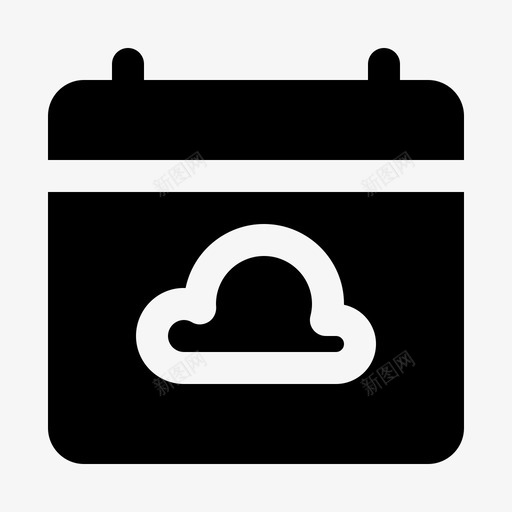 日历云团队合作日程安排图标svg_新图网 https://ixintu.com 团队合作 年份 数字 日历云 日历用户界面 日期 日程安排 月份 界面