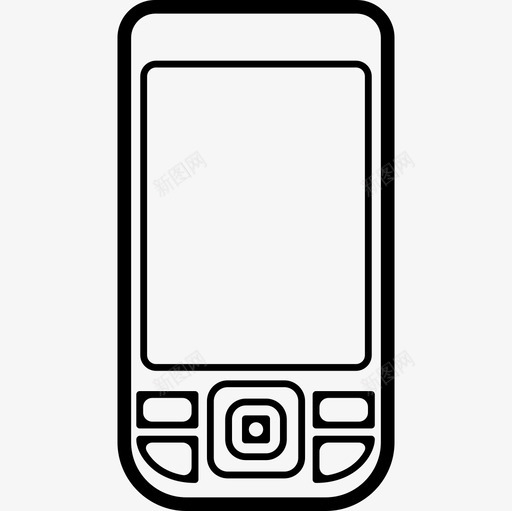 带按钮工具和器具的电话图标svg_新图网 https://ixintu.com 工具和器具的电话 带按钮
