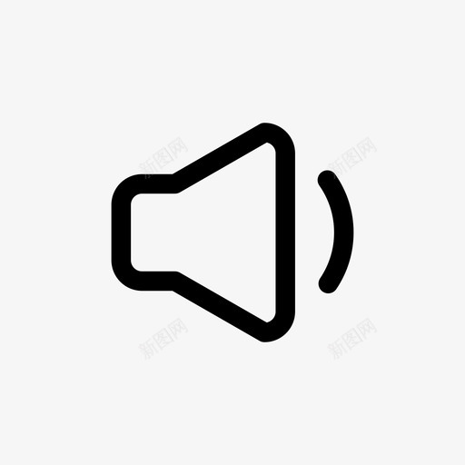 减小音量声音已售出图标svg_新图网 https://ixintu.com 保持 减小音量 否 声音 已售出 播放器 粗体 金色 音乐 音频