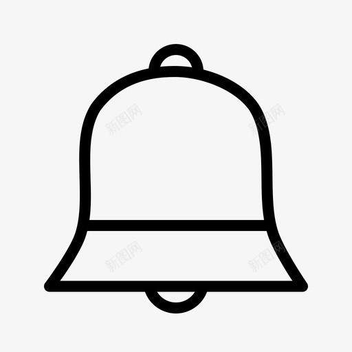 铃声音戒指图标svg_新图网 https://ixintu.com 叮咚 叮当 圣诞节 声音 复活节 婚礼 戒指 教堂 铃 音乐
