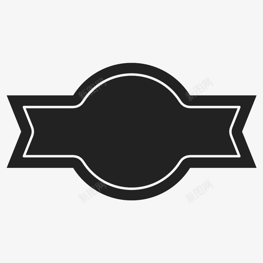 徽章横幅徽标图标svg_新图网 https://ixintu.com 印章 徽标 徽章 横幅 贴纸