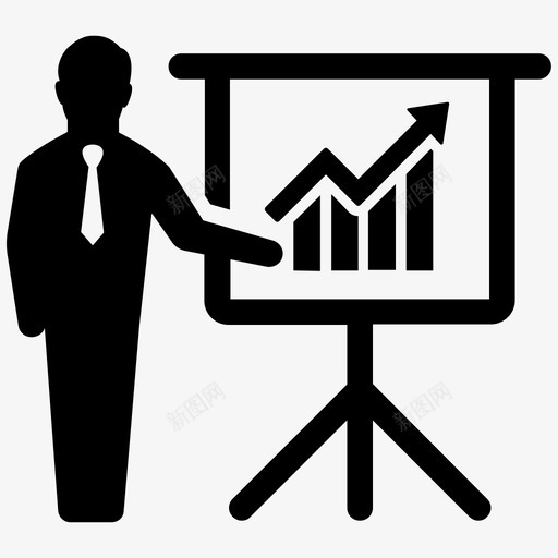 演示加指示图标svg_新图网 https://ixintu.com 删除 加 商人 商务人员第二卷 图表 增加 忽略 报告 指示 检查 演示