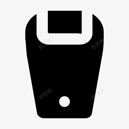 电动剃须刀家用电器材料标图标svg_新图网 https://ixintu.com 家用电器材料设计图标 电动剃须刀