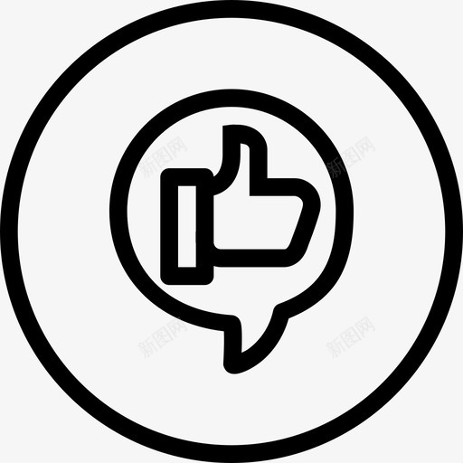 竖起大拇指社交简历图标svg_新图网 https://ixintu.com 商务和服务第二卷 喜欢 图形 媒体 市场营销 弓箭手 文档 点击 社交 竖起大拇指 简历