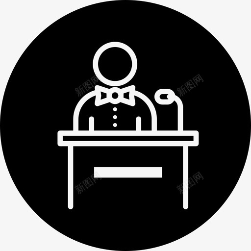 演讲者教师谈话图标svg_新图网 https://ixintu.com 公告员 客户 接待员 播音员 教师 演讲 演讲者 谈话 酒店 酒店和旅游环线差