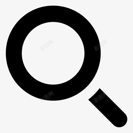 放大镜视图补充图标svg_新图网 https://ixintu.com 感伤 搜索 放大镜 查找 派 清洁 看 符号卷3 缩放 蛋糕 补充 视图