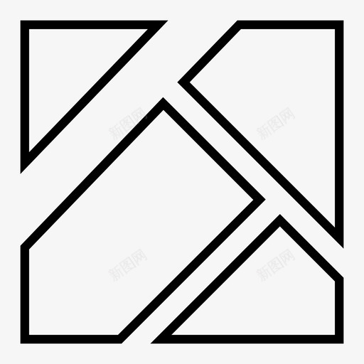 地图交通路线图标svg_新图网 https://ixintu.com gps 交通 位置 地图 导航 路径 路线 道路