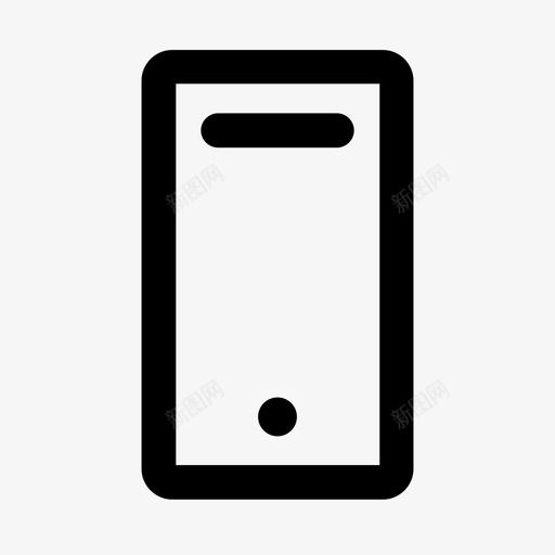 智能手机应用程序按钮图标svg_新图网 https://ixintu.com 屏幕 应用程序 按钮 智能手机 滑动 电源 触摸 设备