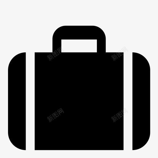 采购产品手提箱行李托运袋图标svg_新图网 https://ixintu.com 包 带轮手提箱 托运袋 旅行 旅行箱 日常用品 行李 采购产品手提箱