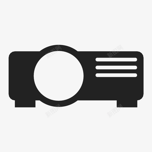投影仪放映图像幻灯片图标svg_新图网 https://ixintu.com 幻灯片 投影仪 投影仪led 放映图像 演示 灯光投影 灯光放映 观看视频 设备