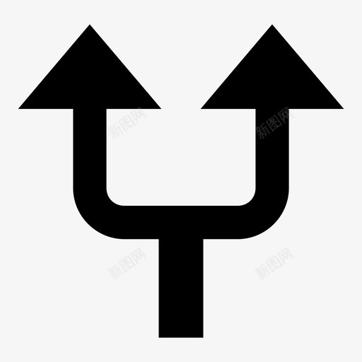 拆分分离加号图标svg_新图网 https://ixintu.com 分离 删除 加号 导航 导航箭头 拆分 拆分箭头 指示 添加 转发 连接 选择