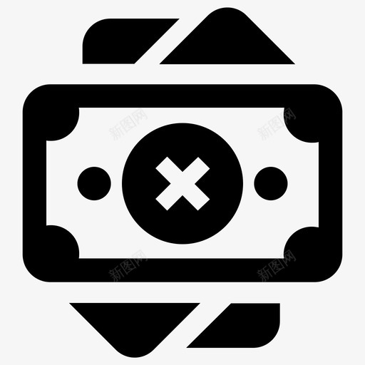 拒绝付款资金不足错误图标svg_新图网 https://ixintu.com nsf 不良信用 拒付支票 拒绝 拒绝付款 无钱 现金 财务 货币和金融 资金不足 错误