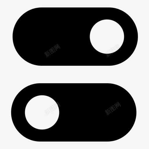 开关断开按钮图标svg_新图网 https://ixintu.com ui图示符 开关 按钮 控制 控制杆 断开 设置 连接 选项