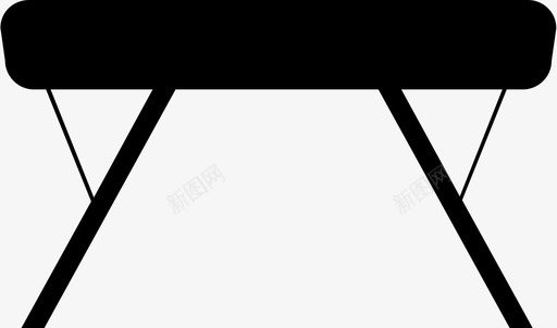 鞍马跑酷障碍图标svg_新图网 https://ixintu.com 体操 减法 删除 加法 另一个 多重 自由跑 跑酷 障碍 鞍马