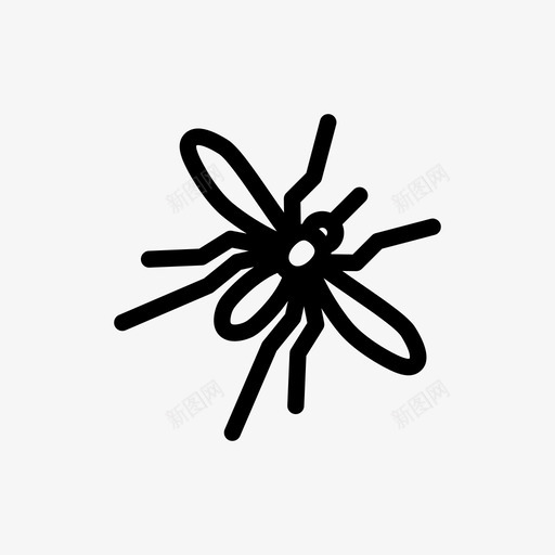 蚊子虫子苍蝇图标svg_新图网 https://ixintu.com 保健 六条腿 寨卡 昆虫 疟疾 病毒 翅膀 翅膀翼 苍蝇 虫子 蚊子