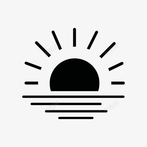 日落售出海上日落图标svg_新图网 https://ixintu.com 不 售出 地平线 大胆 持有 日落 水 海上日落 黄金