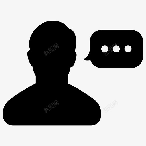 评论演讲伤感图标svg_新图网 https://ixintu.com 一起 交谈 伤感 无聊 演讲 符号第二卷 聊天 蛋糕 衣服 评论 谈话
