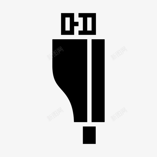 数据线电源无电图标svg_新图网 https://ixintu.com 保持 充电 已售出 数据线 无电 电子设备第1卷固态 电池 电源 粗体 金色